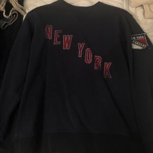 New york Ranger crew neck sweatshirt (L)